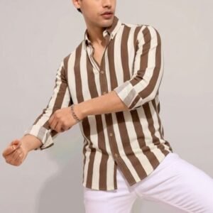 Old Money - Golden Stripe Shirt