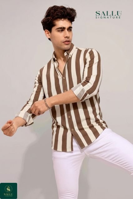 Old Money - Golden Stripe Shirt